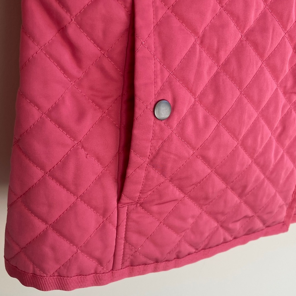 Sigrid Olsen Pink Quilted Button Down Lightweight Jacket Women’s Petite (S) - Picture 4 of 6